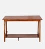 Roswell Writing Table In Teak Finish