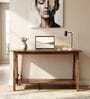 Roswell Writing Table In Teak Finish
