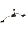 Rotating Arm Black Chandelier