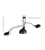 Rotating Arm Black Chandelier