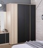 Rotterdam 4 Door Wardrobe In Lurbana Oak Colour