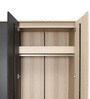 Rotterdam 4 Door Wardrobe In Lurbana Oak Colour