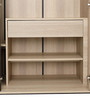 Rotterdam 4 Door Wardrobe In Lurbana Oak Colour