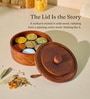 Roule Masala Box Wooden Spice Box