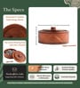 Roule Masala Box Wooden Spice Box