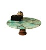 Green Stone Cake Stand
