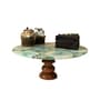 Turquoise Stone Cake Stand