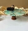 Green Stone Cake Stand