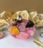 Pink Stone Cake Stand