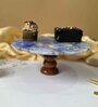 Blue Stone Cake Stand