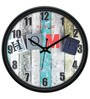 Modern Analogue Multicolor Plastic Wall Clock