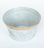 Round Ava Bowl Lined Metal Vase Oasis Floral Products