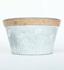 Round Ava Bowl Lined Metal Vase Oasis Floral Products