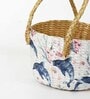 (1Pc) Multicolor Seagrass Handmade Eco-Friendly Table Organizer & Storage Basket