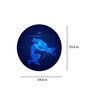 Round Blue Beyond The Bluest Skies Zodiac Canvas Art Print