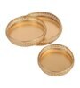 Round Etching Basket Set of 3