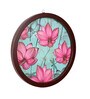 Round Floral Wall Art Digital Print
