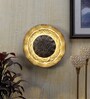 Round Metal LED Novelty Wall Light (Gold)