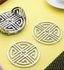 Round Jali Coasters Set Of 4