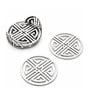 Round Jali Coasters Set Of 4