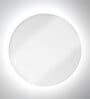 Silver Glass House LED Mirror