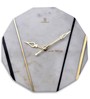 Round Marble Wall Clock