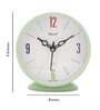 Round Mini Analog Green Plastic Table Clock"byEximDecor
