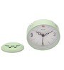 Round Mini Analog Green Plastic Table Clock"byEximDecor