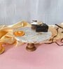 Mother of Pearl White Stone Cake Stand