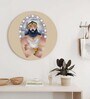 Round Multicolour Blessings Of Greek Gods Canvas Art Print