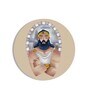 Round Multicolour Blessings Of Greek Gods Canvas Art Print