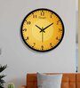 Round Multicolour Plastic Wall Clock