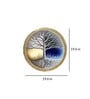 Round Multicolour The Wishing Tree Canvas Set Of 3 Art Print
