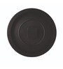 Black Plastic Modern Modern Wall Clock