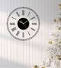 Round Shape Roman Design Acrylic Wall Clock