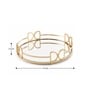 Gold Round Tray D Design