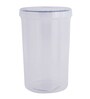 Round Twist Series 1.3 Litres Transparent Plastic Food Storage Container