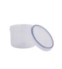 Round Twist Series 330ml Transparent Plastic Food Storage Container