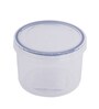 Round Twist Series 330ml Transparent Plastic Food Storage Container