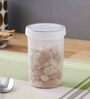 Round Twist Series 360Ml Transparent Plastic Food Storage Container