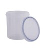 Round Twist Series 360Ml Transparent Plastic Food Storage Container