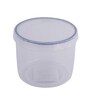 Round Twist Series 940Ml Transparent Plastic Food Storage Container