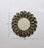 Gold Metal Decorative Mirror