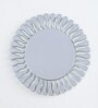 Round Wall Mirror in Silver Colour