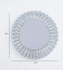 Round Wall Mirror in Silver Colour