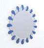 Round Wall Mirror in Silver Colour