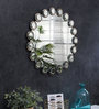 Round Wall Mirror in Silver Colour