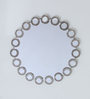 Round Wall Mirror in Silver Colour