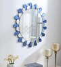 Round Wall Mirror in Silver Colour