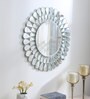 Silver Glass Artistic Decorative Mirror